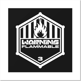 Warning: Flammable Posters and Art